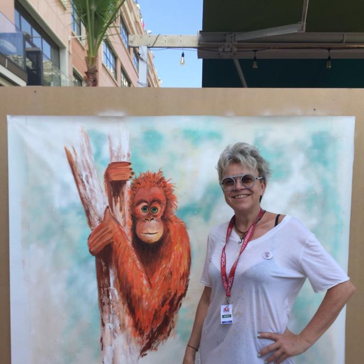 UPAW 2019 : création en live © Belinda BUSSOTTI