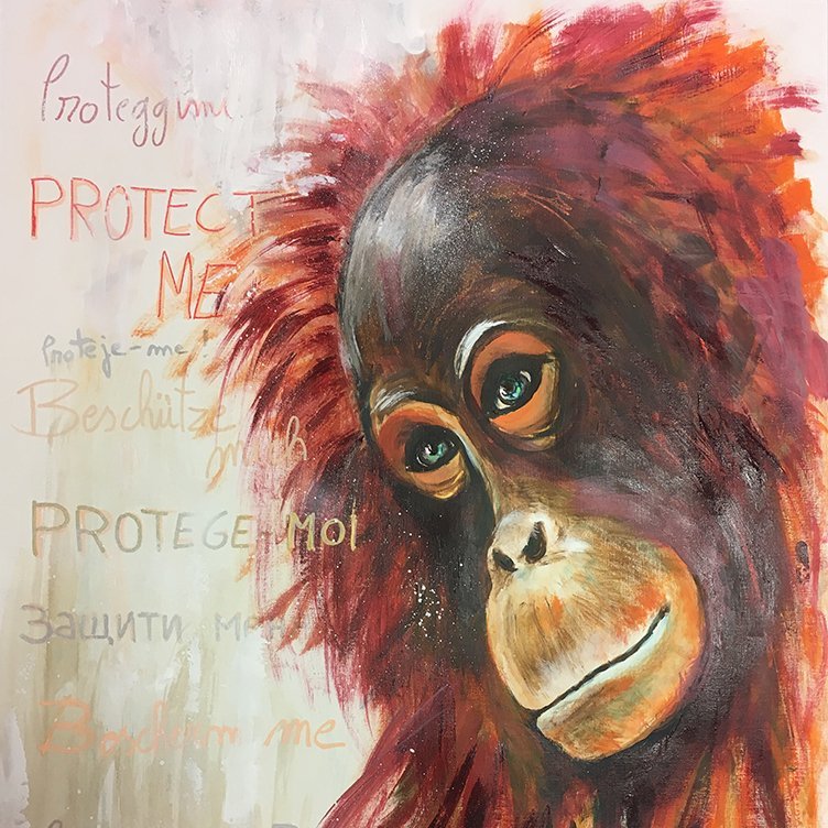 10-265 Protège moi (70x50cm) © Belinda BUSSOTTI